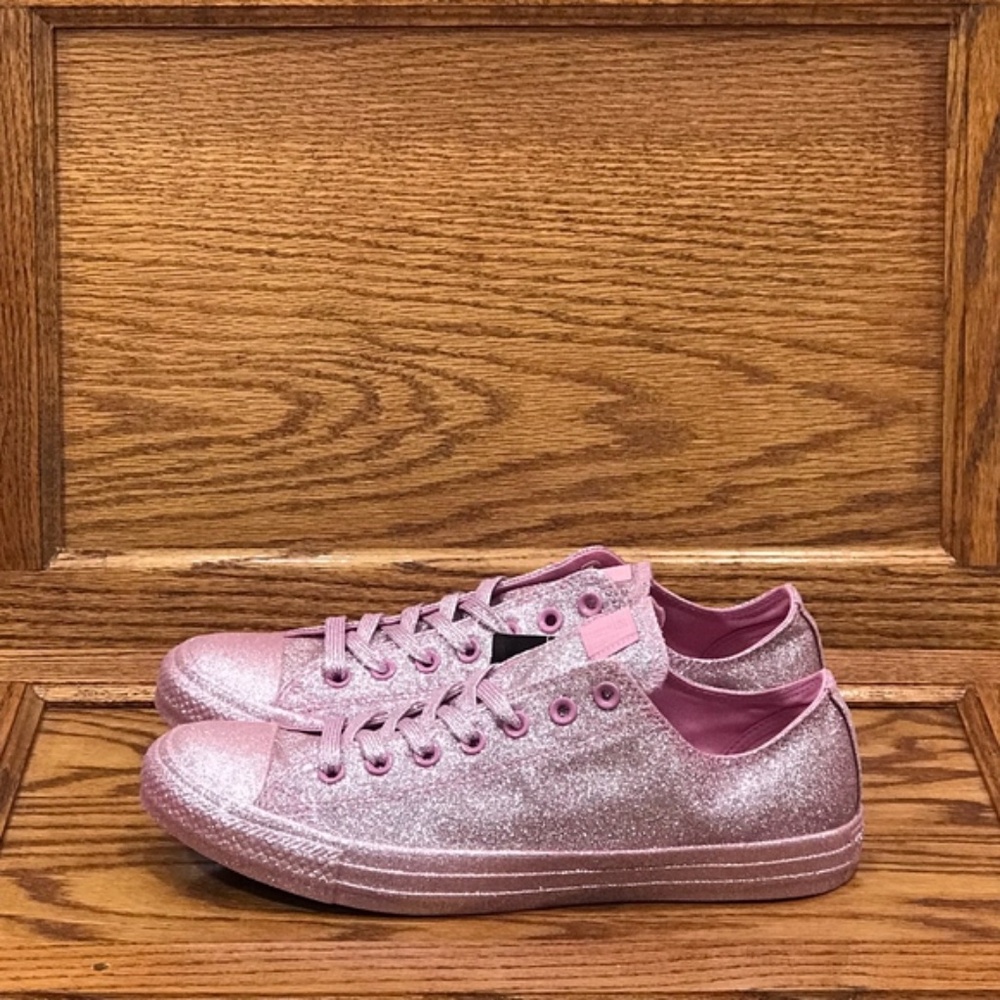 Converse CTAS Ox Glitter‎ Pink Shoes